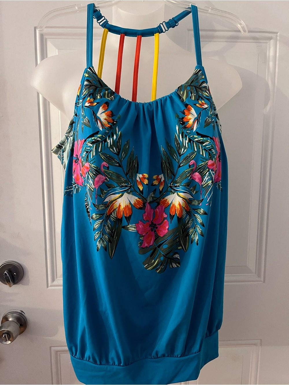 Cacique by Lane Bryant Tropical Floral Tankini